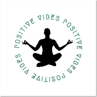 Positive vibes Posters and Art